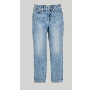 Madewell Womens $128 Curvy Perfect Vintage Jean Heathcote Wash Size 30 NG379